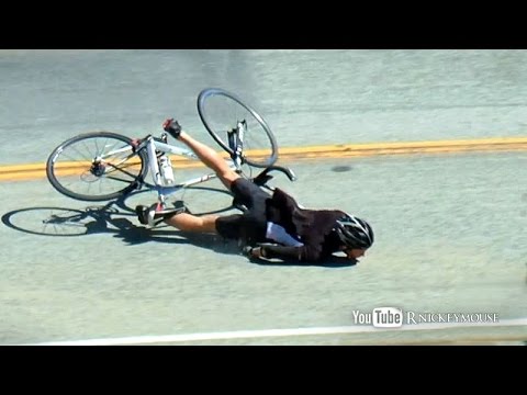 30 mph Bicycle Lowside Crash