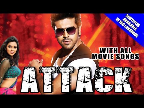 Attack 2015 Hindi Dubbed Movie With Telugu Songs | Ram Charan, Kajal Aggarwal