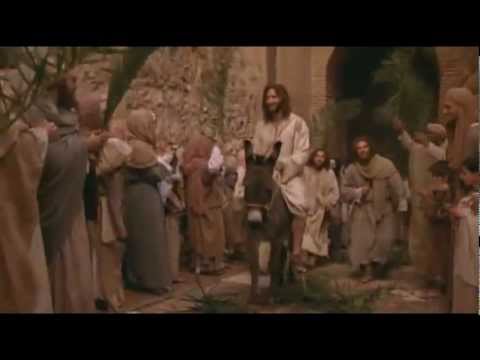 Jesus triumphant entry into Jerusalem [Palm Sunday]