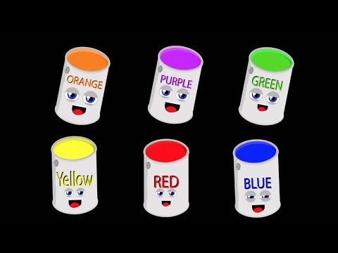 Primary Colors Song for Kids/Secondary Colors Song for Kids