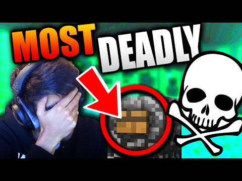 THE MOST DEADLY FIND THE BUTTON MAP IN MINECRAFT