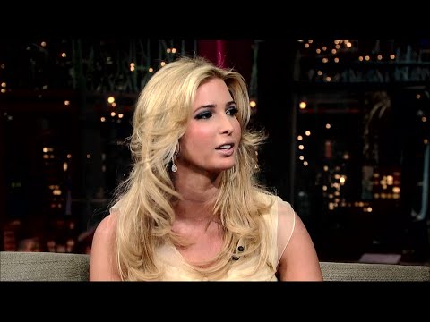 Ivanka Trump on the Late Show with David Letterman (2007)