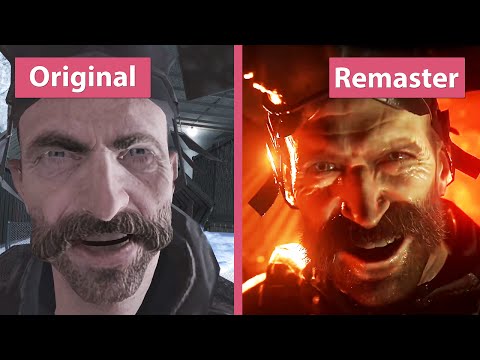 Call of Duty Modern Warfare – Remastered 2016 vs. Original 2007 (PC) Trailer Graphics Comparison