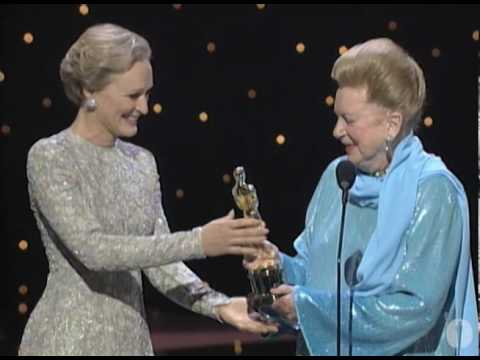 Deborah Kerr receiving an Honorary Oscar®