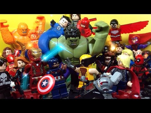 Lego Avengers vs The Hulk