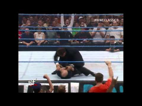 WWF Smackdown 8-26-99 Howard Finkel impersonates the Ultimate Warrior