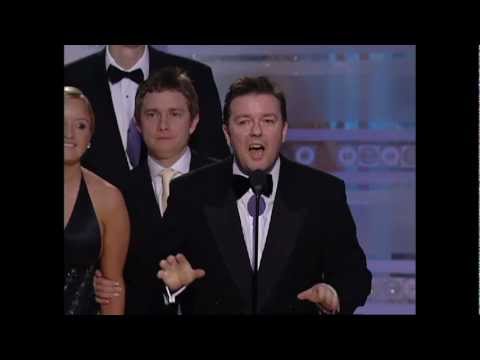 The Office (UK) Wins Best Television Series Musical or Comedy - Golden Globes 2004