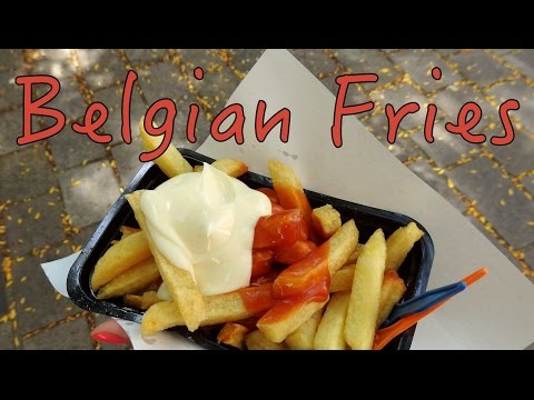 Frites: Belgian Fries taste test in Bruges, Belgium