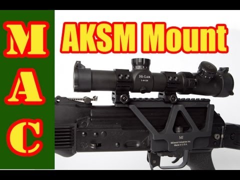 Midwest Industries AKSM 1913 Rail Mount for the AK Rifle