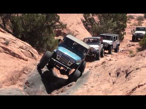 Moab Utah Triple Threat Part 1 (Poison Spider Mesa) - Moab EJS 2012