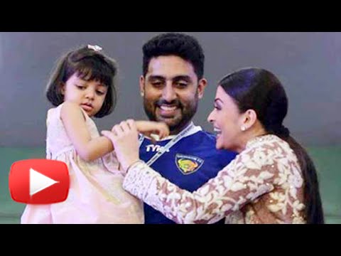 Watch: Aaradhya Bachchan Plays With Aishwarya Rai Bachchan & Abhishek Bachchan