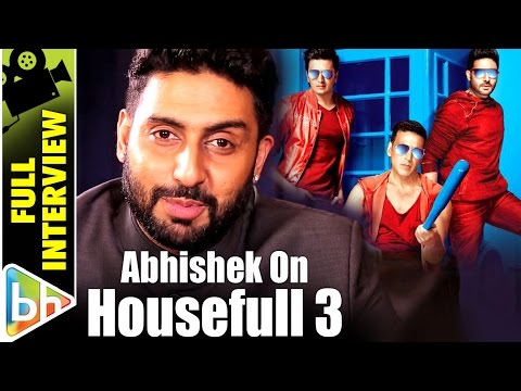 Housefull 3 Full Interview | Abhishek Bachchan | Rapid Fire | Amitabh | Shah Rukh