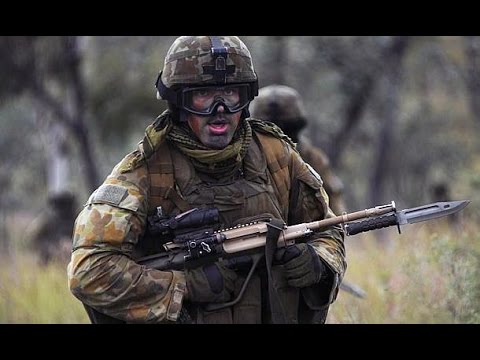 Australian Army Training alongside U.S. Marines at Talisman Sabre 2015 - Air Assault Drills