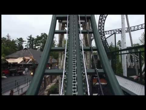 Untamed POV Roller Coaster Canobie Lake Park 2011 Front Seat Onride 1080 HD