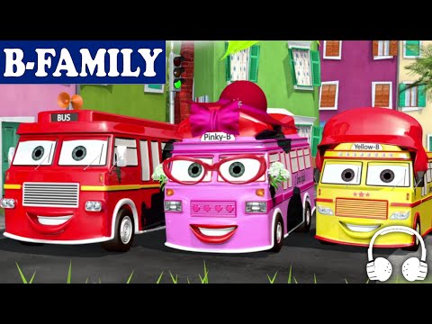 [B-FAMILY] Wheels on the Bus and More Songs | Muffin Songs