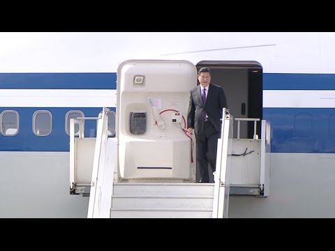 Chinese President Xi Jinping Arrives in Prague for State Visit