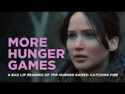 "MORE HUNGER GAMES" -- A Bad Lip Reading of Catching Fire