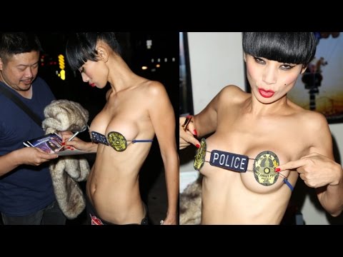 Bai Ling Almost NUDE At Premiere Of 'Samurai Cop 2'