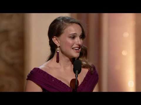 Natalie Portman winning Best Actress