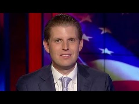 Eric Trump on his father's presidential run