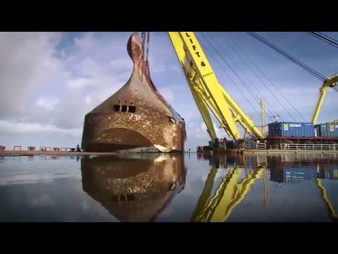 Wreck removal Baltic Ace