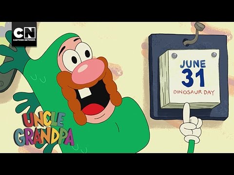 Dinosaur Day | Uncle Grandpa | Cartoon Network