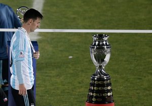 Argentina's Lionel Messi 