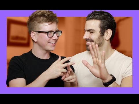 Flirting in Sign Language (ft. Nyle DiMarco) | Tyler Oakley