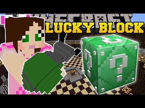 Minecraft: EMERALD LUCKY BLOCK EXPLOSIVES CHALLENGE GAMES - Lucky Block Mod - Modded Mini-Game