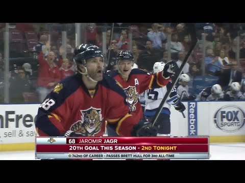 Jaromir Jagr scores goal #742 | 02/20/2016 [HD]