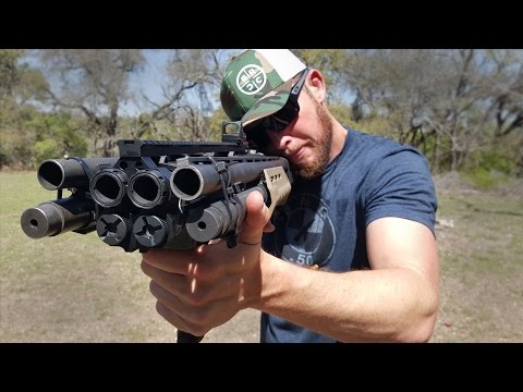 Homemade Quad Barrel Shotgun - QB12