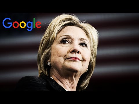 Anonymous - Google manipulating Hillary Clinton search results