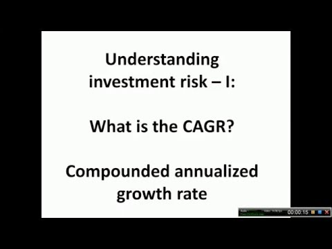 What is the CAGR of an equity investment?