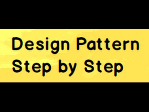 Learn C# Design Patterns Step by Step in 8 hours.