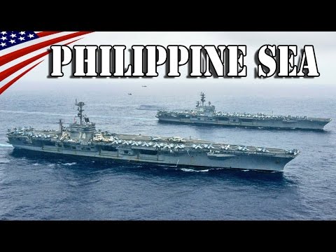 US Navy Two Aircraft Carrier in Philippine Sea - Deterring by China - 米海軍が空母2隻をフィリピン沖に同時展開・中国を牽制