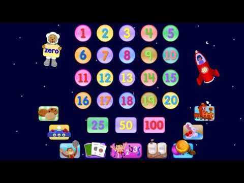 ✿★Starfall Numbers★✿ Best numbers counting learning 1-20 app for kids