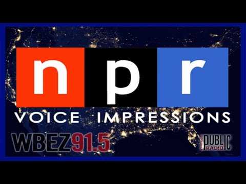 National Public Radio (NPR) Voice Impressions