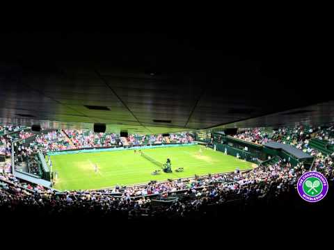 Watch Centre Court at Wimbledon as you've never seen it