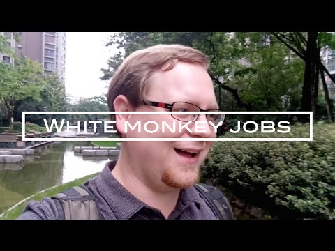 This is China: White Monkey Jobs