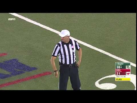 NCAA Football 2015.  Baylor Bears vs SMU Mustangs 04.09.2015