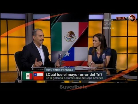 ESPN Radio Formula México Humillado 7-0 por Chile en Copa América 2016, Checo Perez Podio en F1