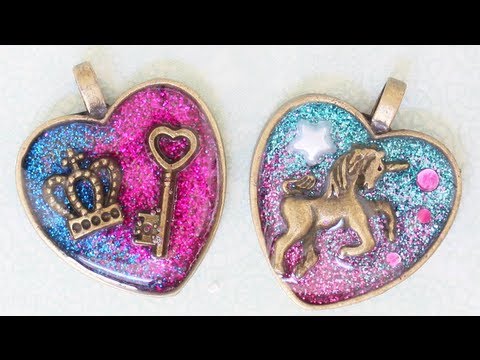 Resin Metal Charms