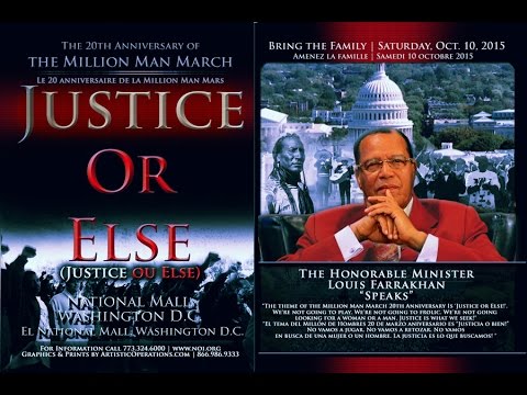 *** Minister Farrakhan Responds to Critiques of JUSTICE OR ELSE | 8-13-2015