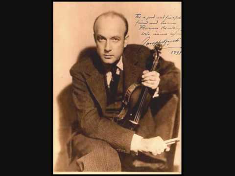 Josef Szigeti, Béla Bartok: Rhapsody n°1