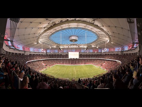 Canada v Mexico, A Record Crowd at BC Place: Sights & Sounds