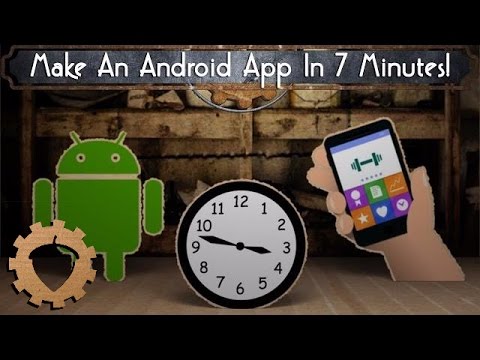 Make An Android App In 7 Minutes!