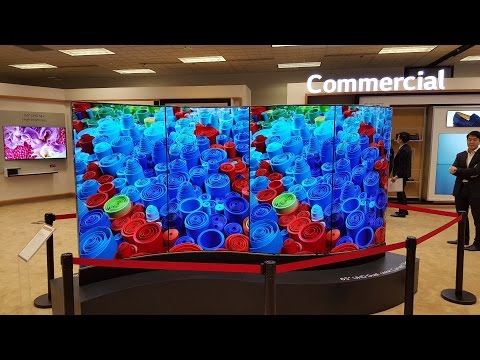 Best of LG Display - Flexible, Transparent and 8K Displays at CES 2016