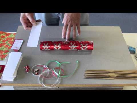 How to make Christmas Crackers by Olde English Crackers