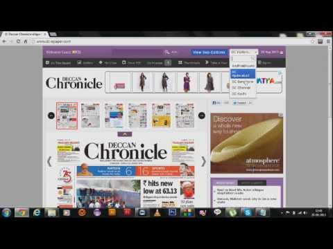 how to read deccan chronicle newspaper online for Free #2