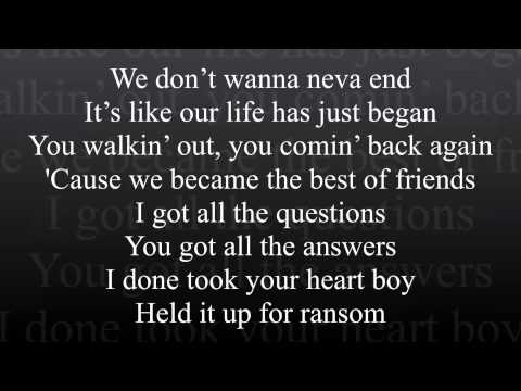 Future feat. Kelly Rowland - Neva End  (remix) with on screen lyrics